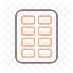 Nicotine Gum  Icon