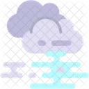 Niebla Nublado Brumoso Icono