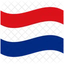 Flagge Land Niederlande Symbol