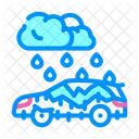 Regen Regenwolkenregen Symbol