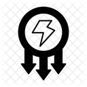 Niedrige Spannung Niedrig Spannung Symbol