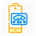 Niedrige Spannung Laden Symbol