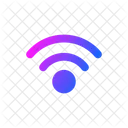 Schwaches Signal Netzwerk Computer Symbol