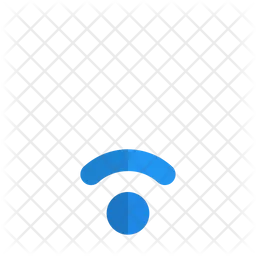 Schwaches WLAN  Symbol