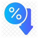 Niedrige Rate  Symbol