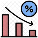 Niedriges Interesse Niedrig Interesse Symbol