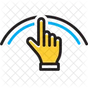 Niemand Keiner Hand Symbol
