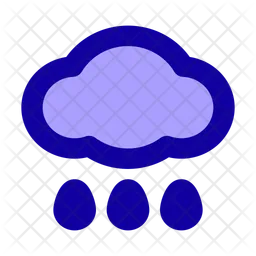 Nieselregen  Symbol