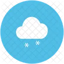 Nieve Caida Nube Icon