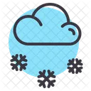 Nube Nieve Nevadas Icon