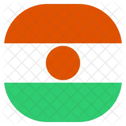 Niger Flag Icône