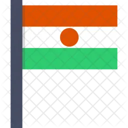 Niger Flag Icône