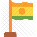 Niger Pais Bandeira Ícone
