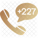 Niger Dial Code  Icon