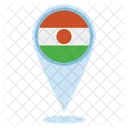 Niger Location  Icon