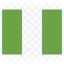 나이지리아 국가 국가 아이콘