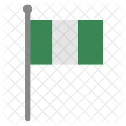 Nigéria Flag Ícone