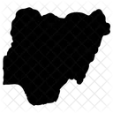 Nigeria Map Icon