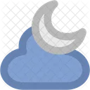 Night Moon Evening Icon