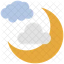 Weather Night Moon Icon