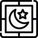 Night Time Darkness Icon