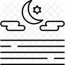 Night Evening Darkness Icon
