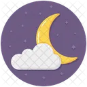 Night Night Time Night Sky Icon
