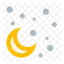 Night Moon Stars Icon