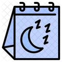 Sleep Night Moon Icon
