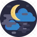 Night Moon Climate Icon