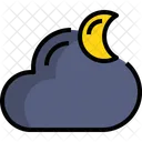 Night Weather Climat Icon