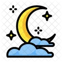 Night Ramadan Moon Icon