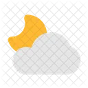 Night Cloud Increasing  Icon