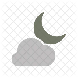 Night cloudy  Icon