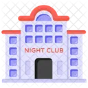 Nightspot Night Club Disco Icon