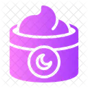 Night Cream Skin Care Wellnes Icon
