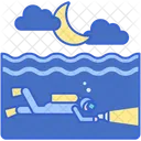 Night Diving  Icon