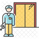 Night dorm watchman  Icon