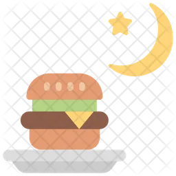 Night Food  Icon