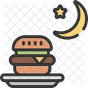 Night Food  Icon