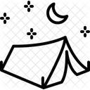 Night Darkness Moonlight Icon