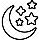 Night Nighttime Darkness Icon