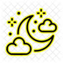 Night Moon Celebration Icon