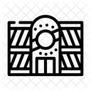 Night Club Building Icon
