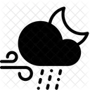 Night Sleet Wind Icon