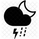 Night Sleet Storm Icon