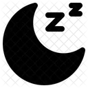 Night Sleep Moon Icon