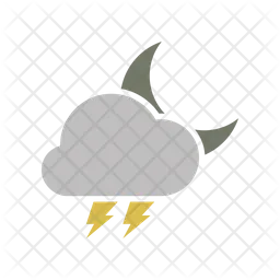 Night lightning  Icon