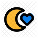 Moon Honeymoon Love Icon