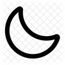 Moon Night Mode Icon